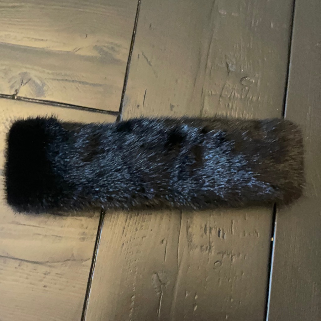 Genuine Fur Winter Head Wrap